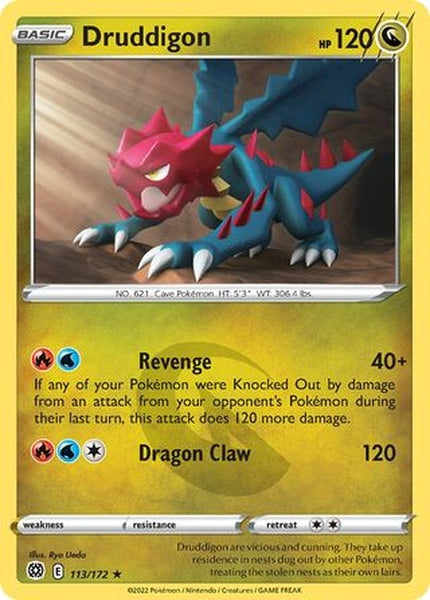 113/172 Druddigon - Rare - Collectible Madness