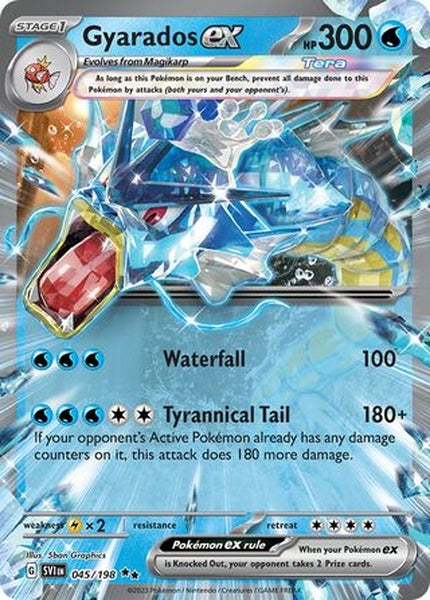 045/198 Gyarados ex - Double Rare