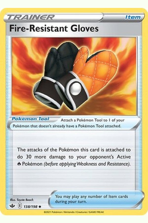 138/198 Fire-Resistant Gloves - Uncommon - Collectible Madness