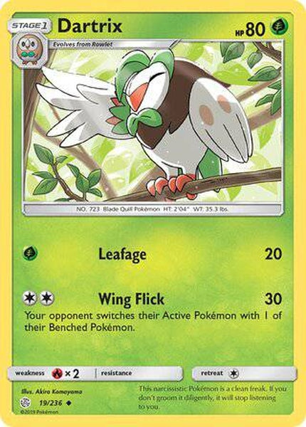 019/236 Dartrix - Uncommon - Collectible Madness