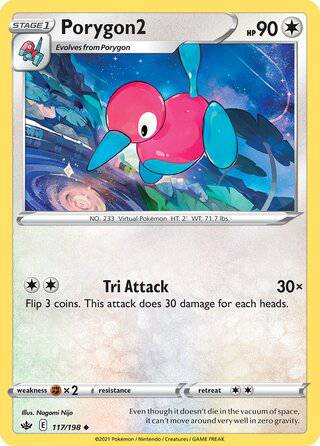 117/198 Porygon2 - Uncommon - Collectible Madness