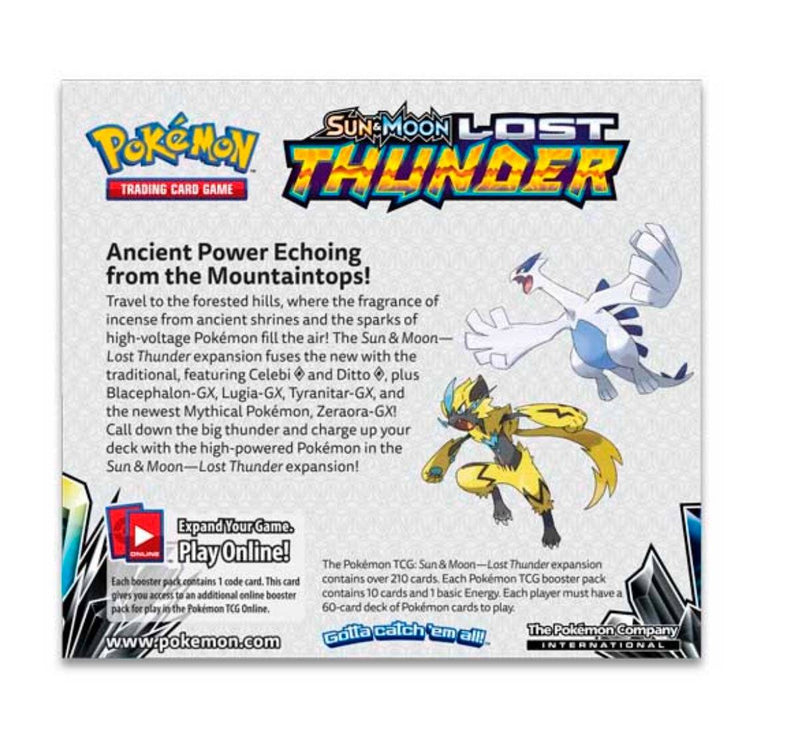 Pokemon - TCG - Lost Thunder Booster Box Options - Collectible Madness