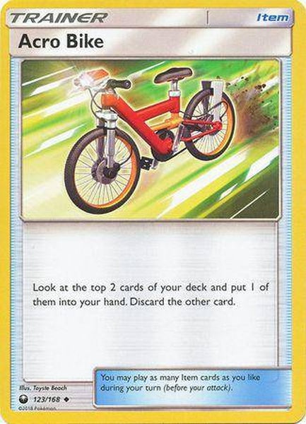 123 / 168 Acro Bike - Uncommon - Collectible Madness