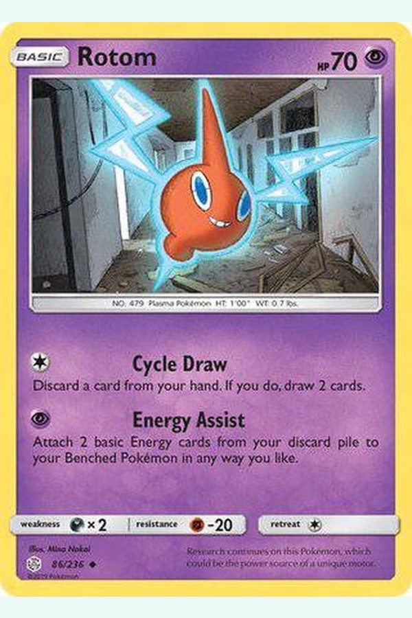 086/236 Rotom - Uncommon - Collectible Madness