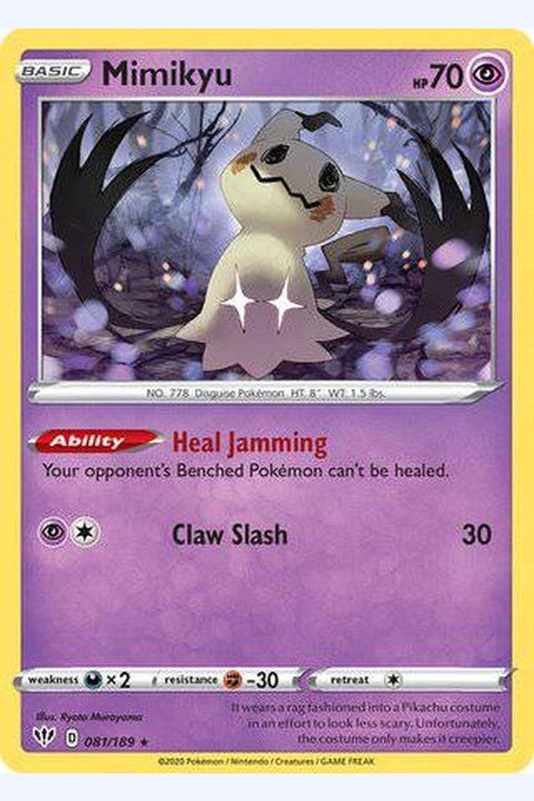 081/189 Mimikyu - Rare - Collectible Madness