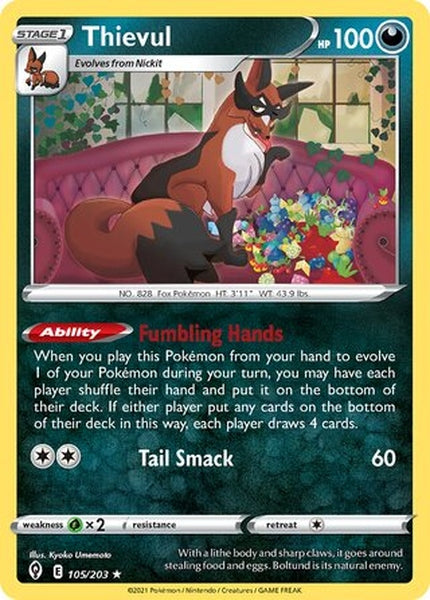 105/203 Thievul - Rare - Collectible Madness