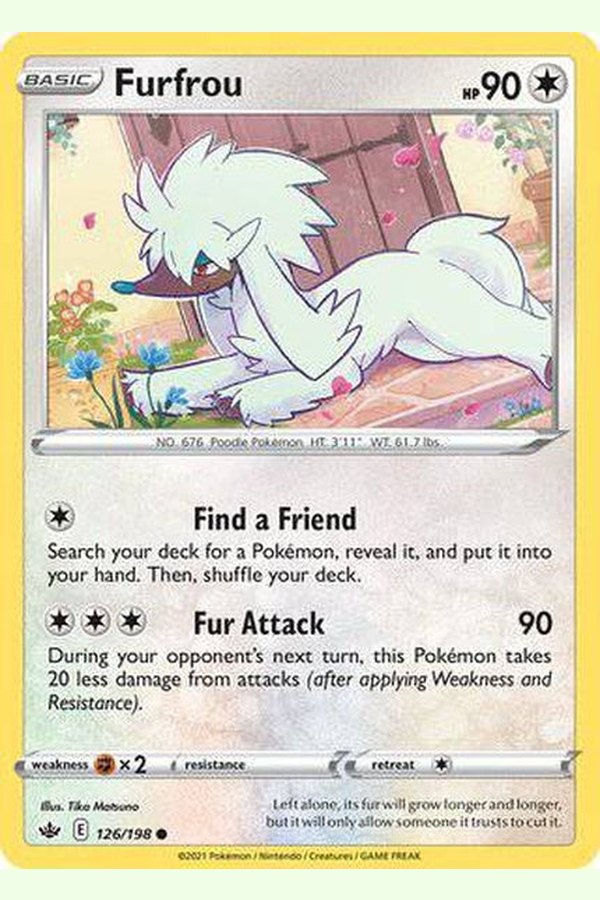 126/198 Furfrou - Common - Collectible Madness