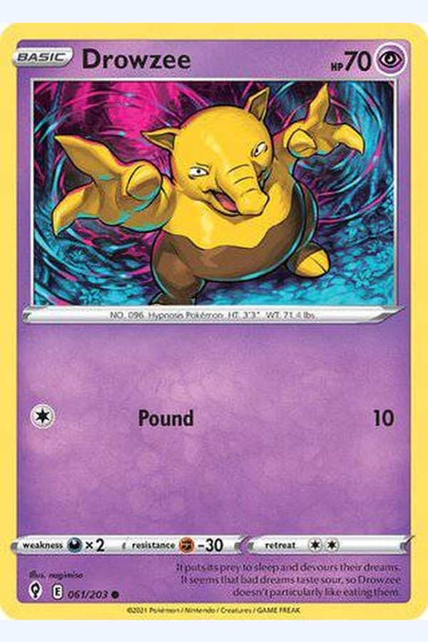 061/203 Drowzee - Common - Collectible Madness