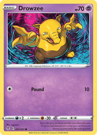 061/203 Drowzee - Common - Collectible Madness