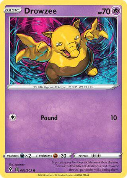 061/203 Drowzee - Common - Collectible Madness