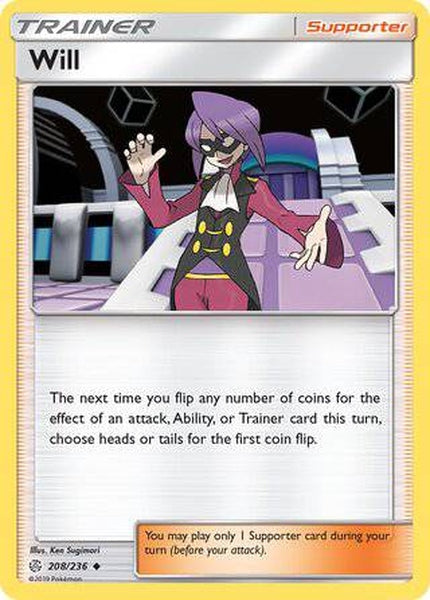 208/236 Will - Uncommon - Collectible Madness