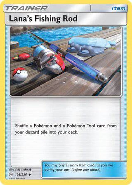 195/236 Lana's Fishing Rod - Uncommon - Collectible Madness
