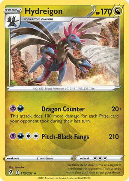 115/203 Hydreigon - Rare Holo - Collectible Madness