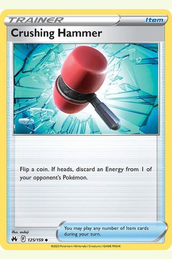 125/159 Crushing Hammer - Uncommon Reverse Holo