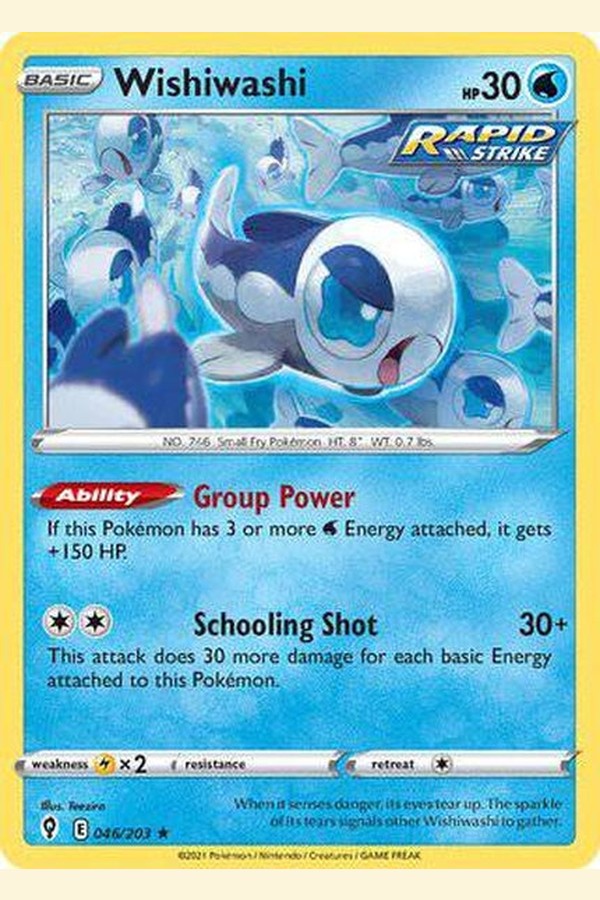 046/203 Wishiwashi - Rare - Collectible Madness