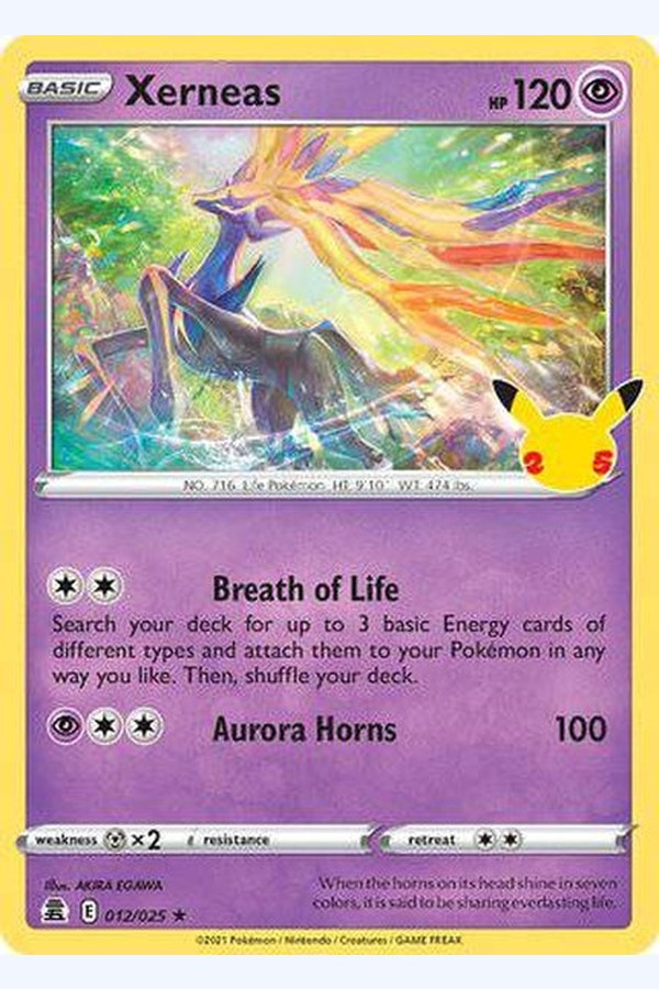012/025 Xerneas - Rare - Collectible Madness
