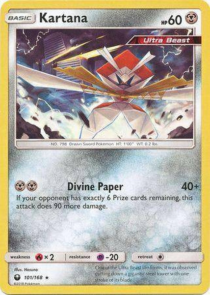 101 / 168 Kartana - Rare - Collectible Madness