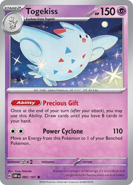 085/197 Togekiss - Rare Reverse Holo