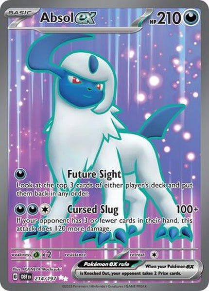 214/197 Absol ex - Ultra Rare