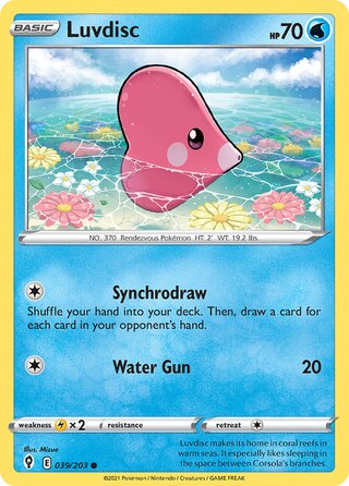 039/203 Luvdisc - Common - Collectible Madness
