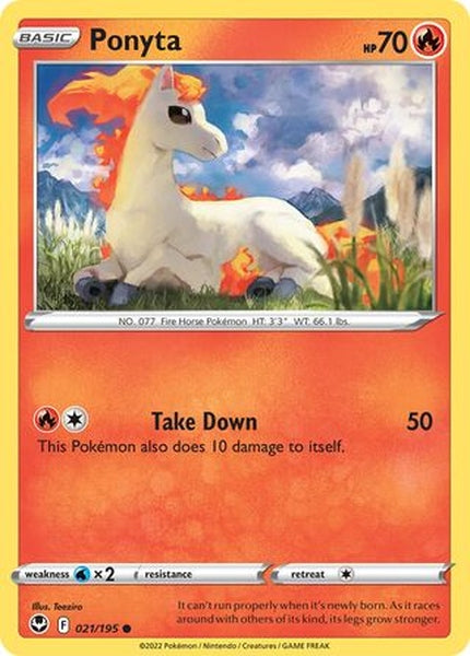 021/195 Ponyta - Common