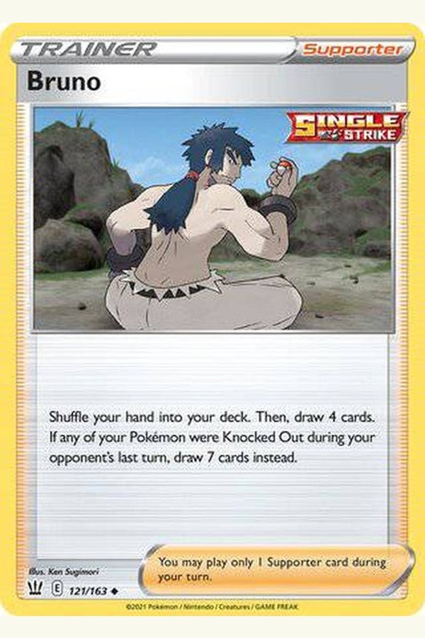 121/163 Bruno - Uncommon - Collectible Madness