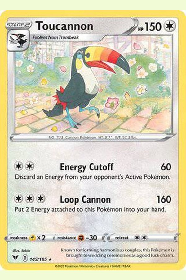145/185 Toucannon - Rare - Collectible Madness