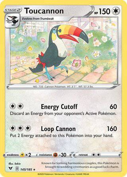 145/185 Toucannon - Rare - Collectible Madness