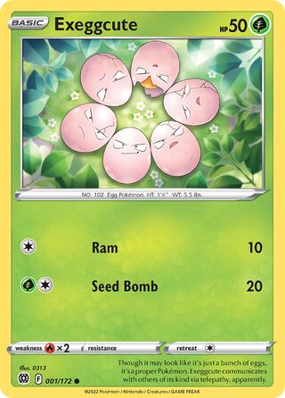 001/172 Exeggcute - Common - Collectible Madness