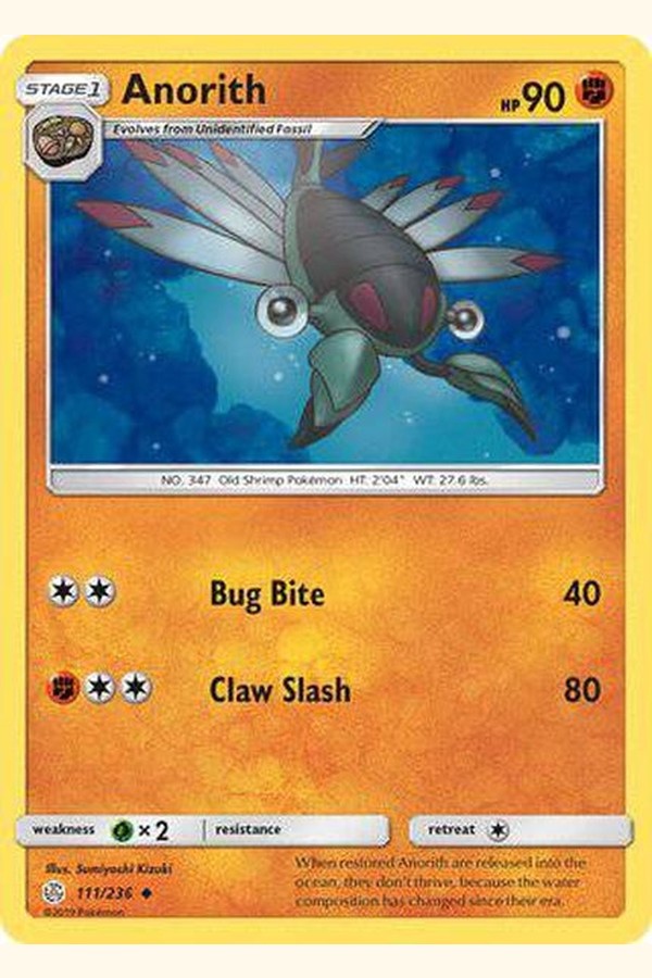 111/236 Anorith - Uncommon - Collectible Madness