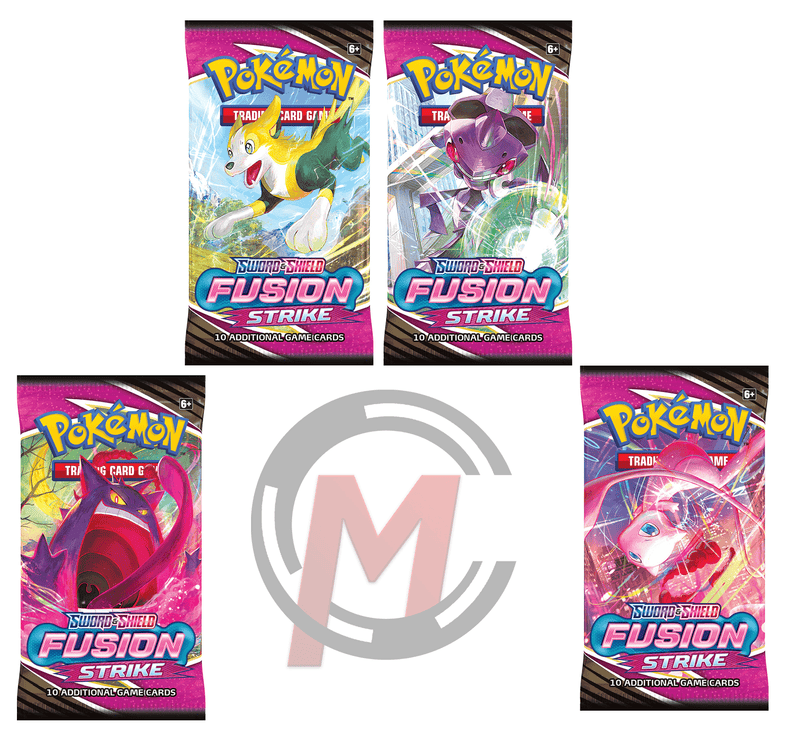 Pokemon - TCG - Fusion Strike Booster Pack Options - Collectible Madness