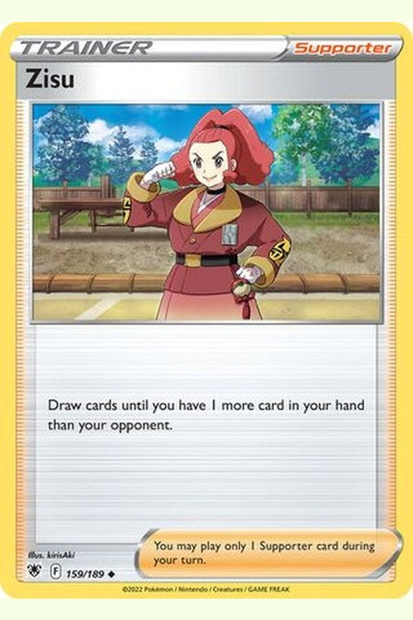 159/189 Zisu - Uncommon Reverse Holo - Collectible Madness