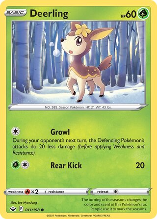 011/198 Deerling - Common - Collectible Madness