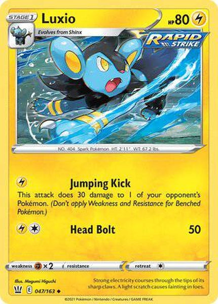 047/163 Luxio - Uncommon - Collectible Madness