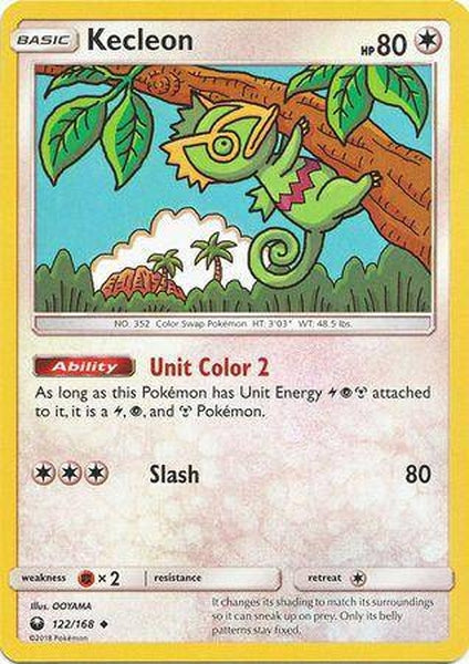 122 / 168 Kecleon - Uncommon - Collectible Madness