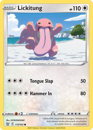 113/163 Lickitung - Common - Collectible Madness