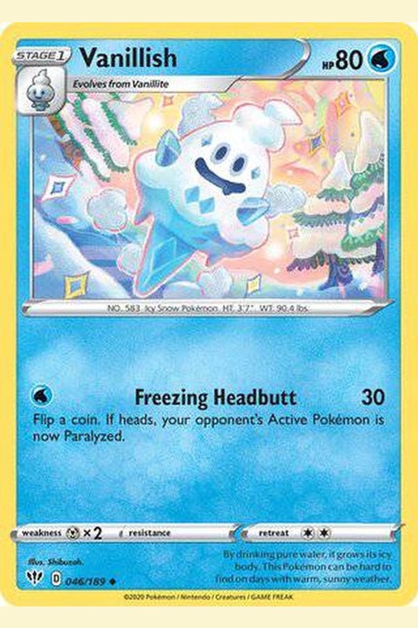 046/189 Vanillish - Uncommon - Collectible Madness