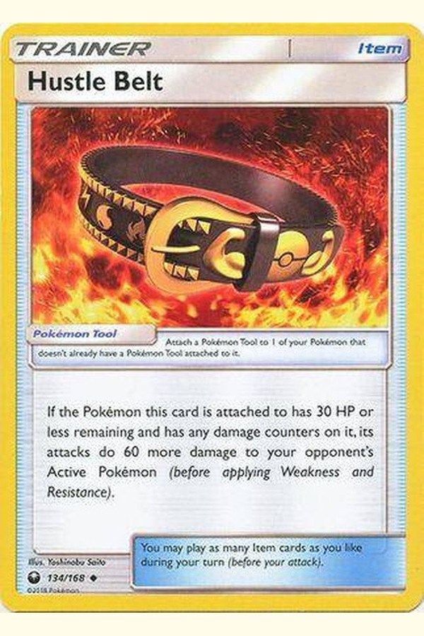 134 / 168 Hustle Belt - Uncommon - Collectible Madness