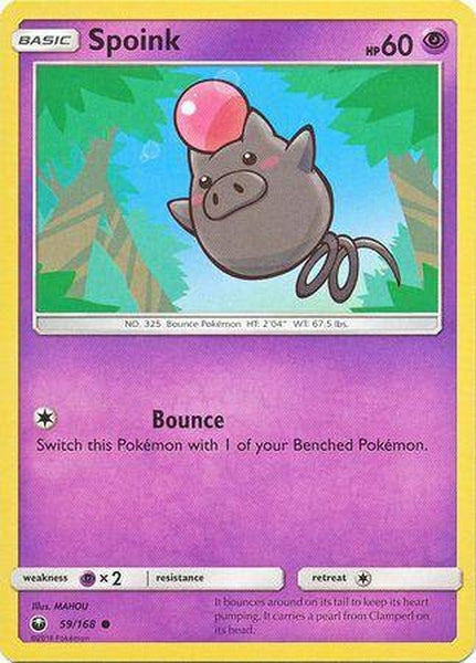 059 / 168 Spoink - Common - Collectible Madness