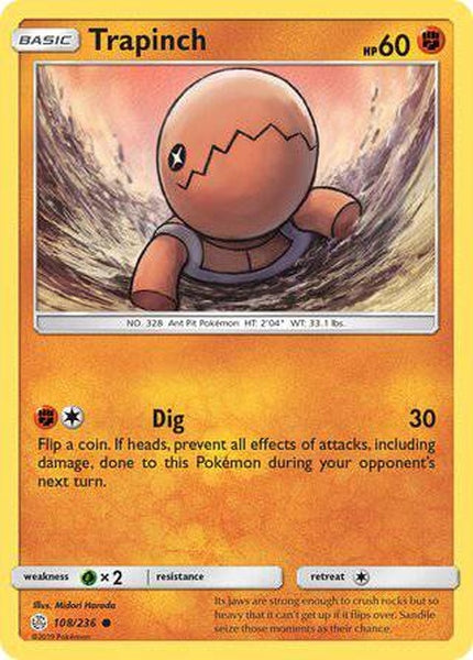 108/236 Trapinch - Common - Collectible Madness