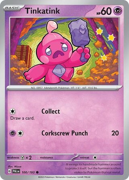 100/193 Tinkatink - Common Reverse Holo