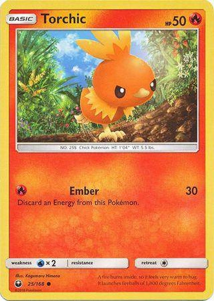 025 / 168 Torchic - Common - Collectible Madness