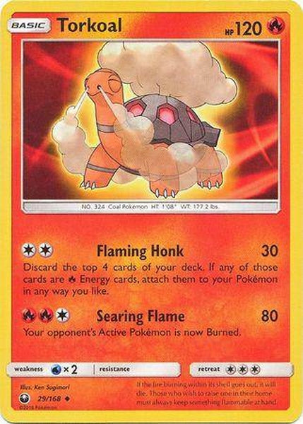 029 / 168 Torkoal - Uncommon - Collectible Madness