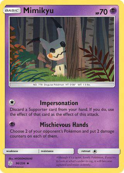 096/236 Mimikyu - Uncommon - Collectible Madness