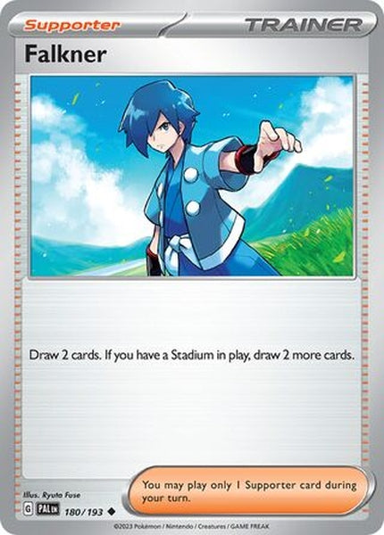 180/193 Falkner - Uncommon Reverse Holo