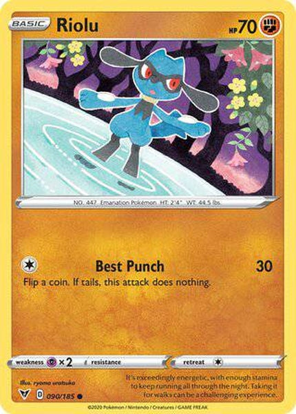 090/185 Riolu - Common - Collectible Madness