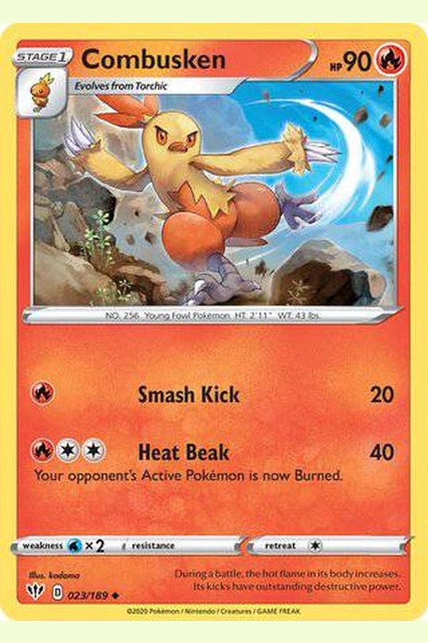 023/189 Combusken - Uncommon - Collectible Madness