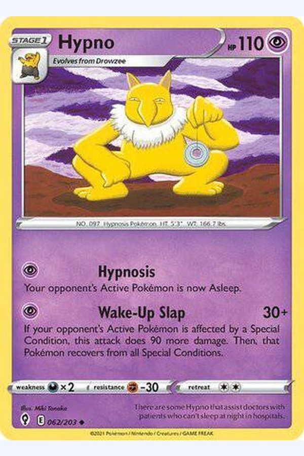 062/203 Hypno - Uncommon - Collectible Madness