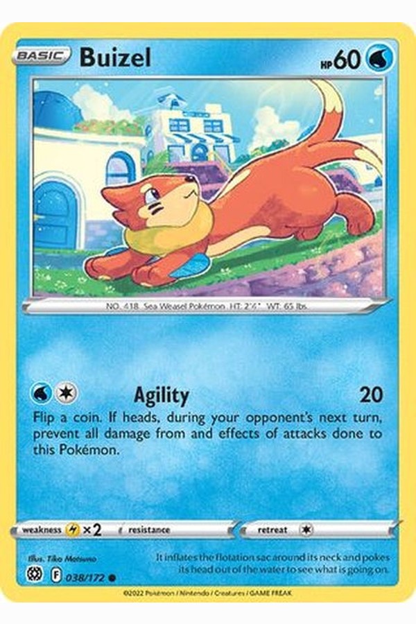 038/172 Buizel - Common - Collectible Madness