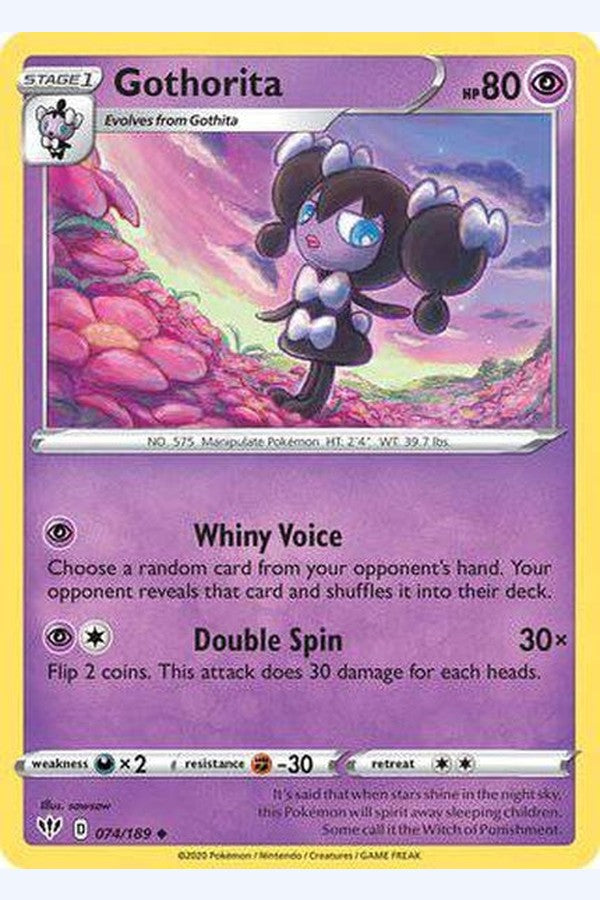 074/189 Gothorita - Uncommon - Collectible Madness